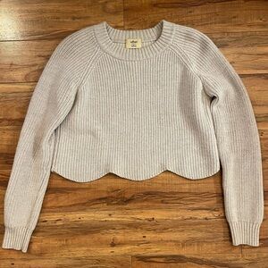 Wilfred Grey Sardou Sweater 100% Merino wool